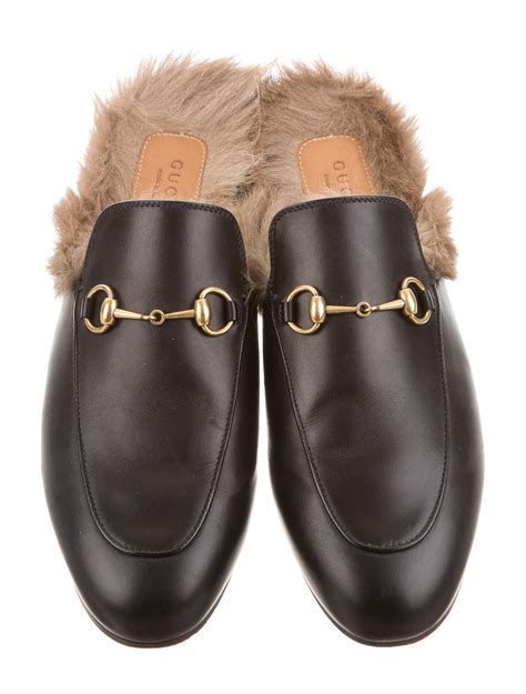 schuhe gucci|Gucci princetown fur sale.